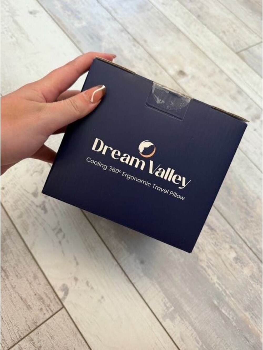 Dream Valley Cooling 360 Ergonomic Travel Pillow New